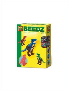 SES Creative Iron on Beads Set-Dinosaurs T-Rex1200 Pcs For Age 5+ New In Box